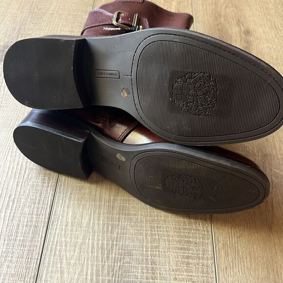 Vince Camuto Mayne Bootie Red/Brown US 9.5 - Picture 8 of 11